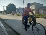 Bicicleta en Manzanillo de Cuba